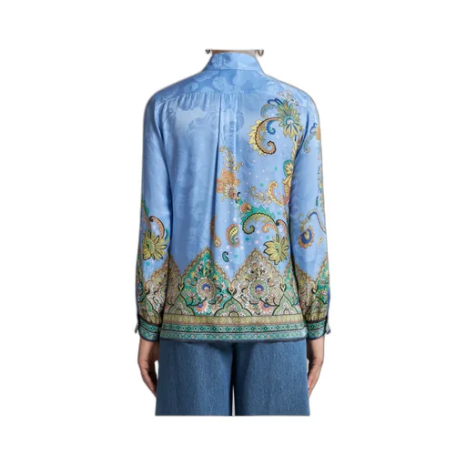 Paisley Printed Long Sleeved Shirt