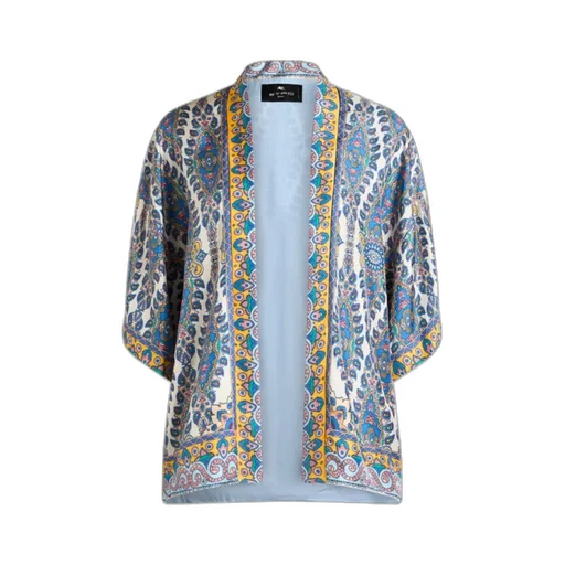 Printed Twill Kesa Robe