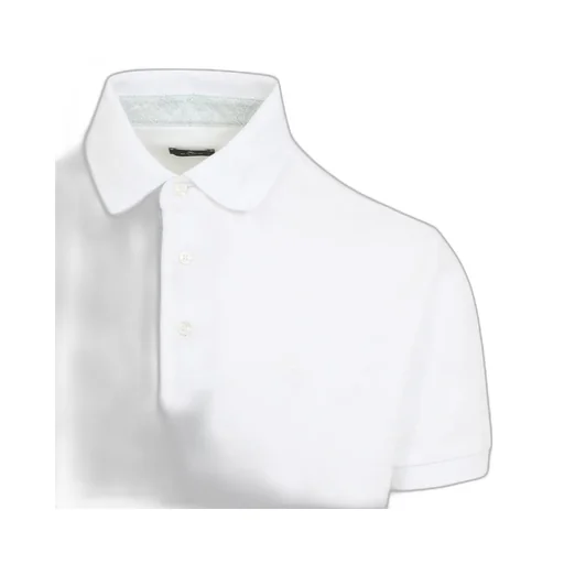 Polo Shirt With Printed Details