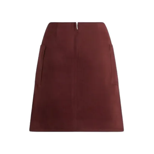Metallic Printed Mini Skirt