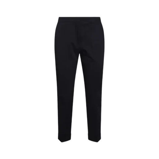 Cropped Mid-Rise Trousers