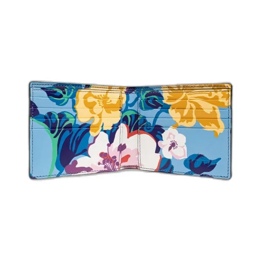 Paisley Printed Bi-Fold Wallet