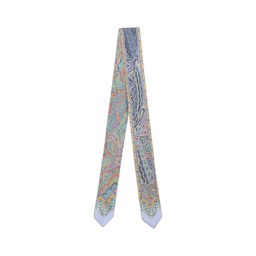 Paisley Printed Satin Scarf