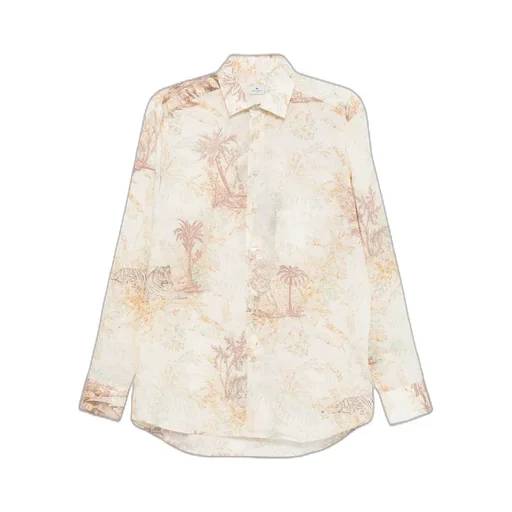 Patterned Long-Sleeved Shirt