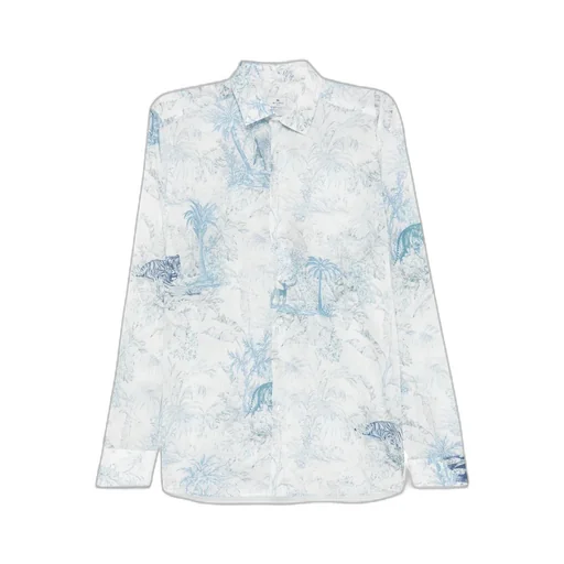 Patterned Long-Sleeved Shirt