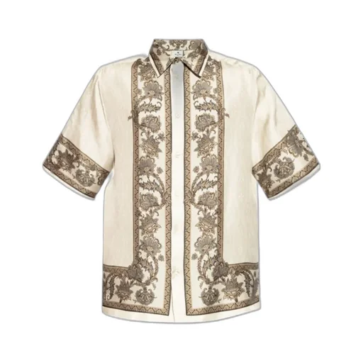 Short-Sleeved Printed Shirt