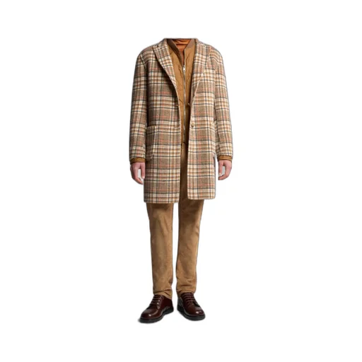 Single-Breasted Reversible Coat
