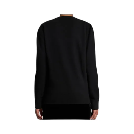 Sweater With Metallic Print