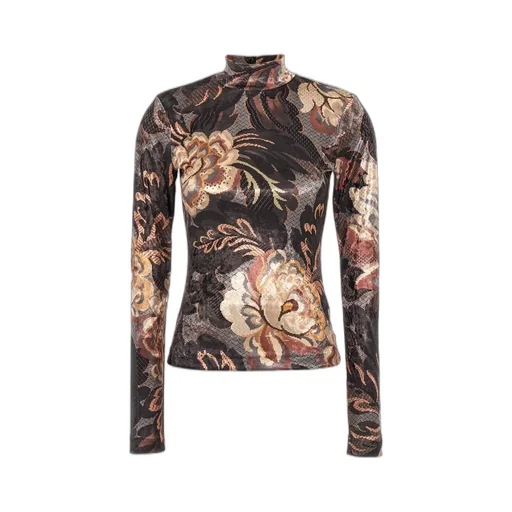 Paisley Stretch Top