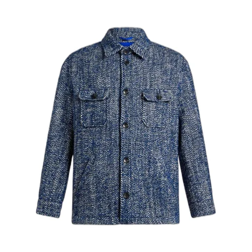 Herringbone Shirt Jacket