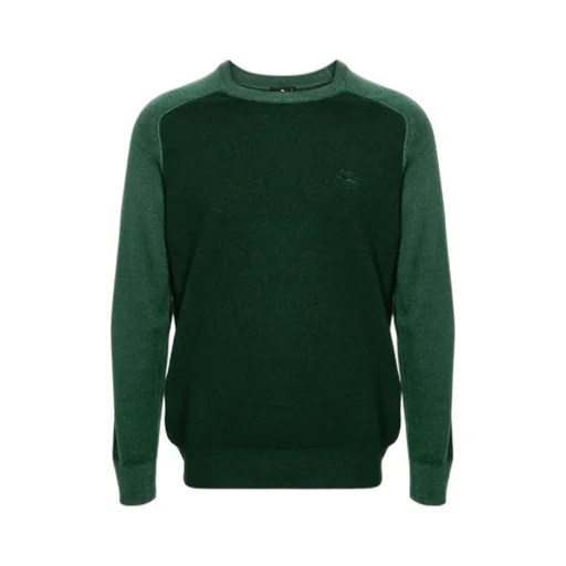 Pegaso Embroidered Crewneck Jumper