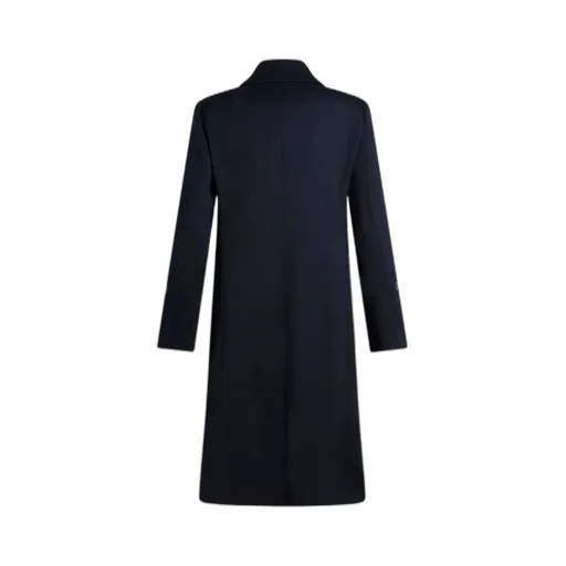 Gabardine Coat With Embroidery