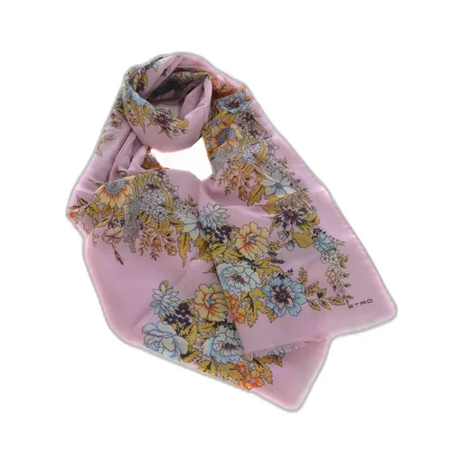 Printed Fringed Scarf