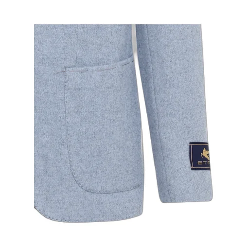 Logo Patch Single-Breasted Blazer