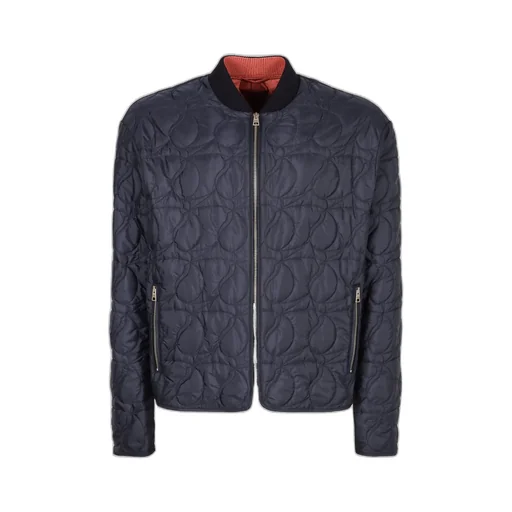 Quilted Paisley Bomber Jacket