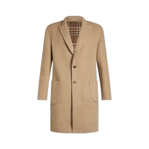Single-Breasted Reversible Coat