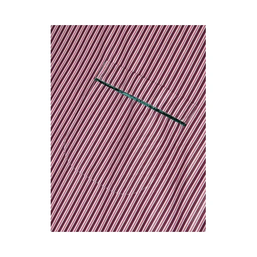 Striped Straight Hem Shirt
