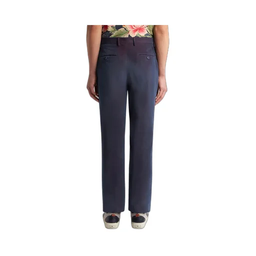 Pleat Detailed Velvet Trousers