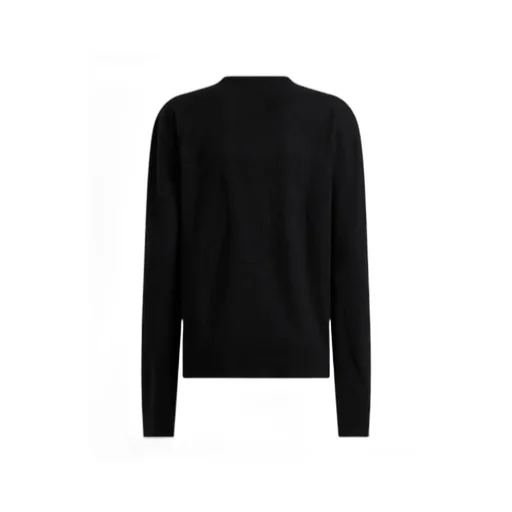 Sweater With Metallic Print
