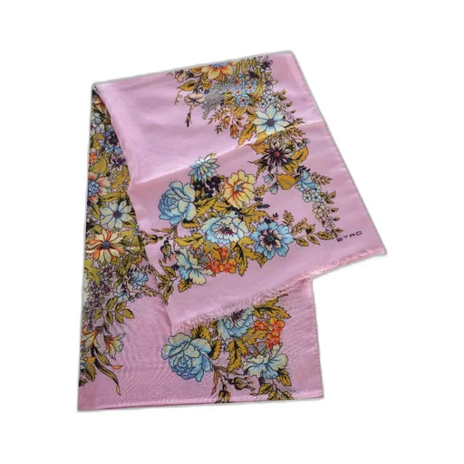 Printed Fringed Scarf