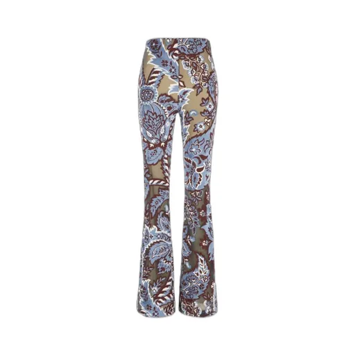 Floral Pattern Casual Pants