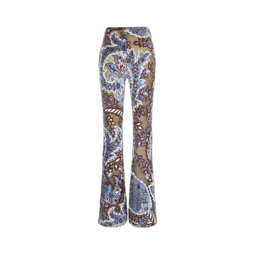 Floral Pattern Casual Pants