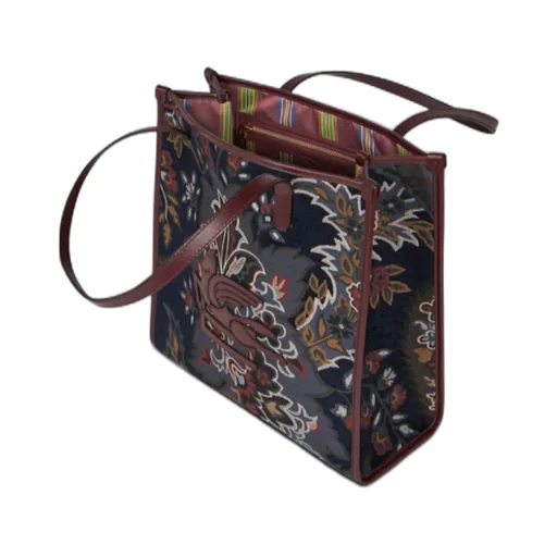 Medium Jacquard Love Trotter Bag
