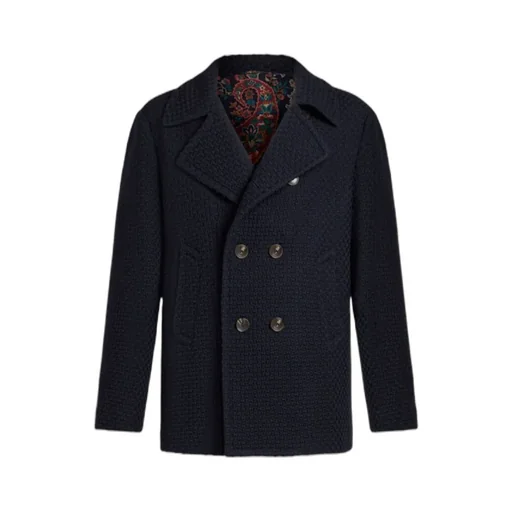 Double-Breasted Peacoat