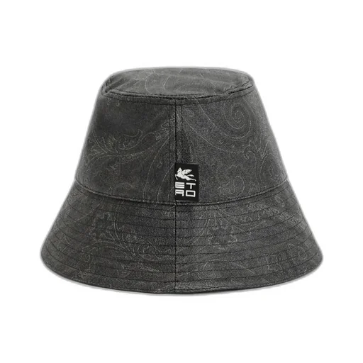 Allover Paisley-Printed Bucket Hat