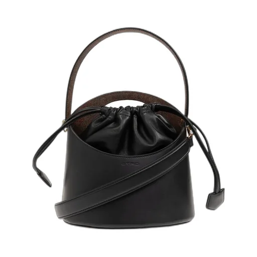 Saturno Medium Drawstring Bucket Bag