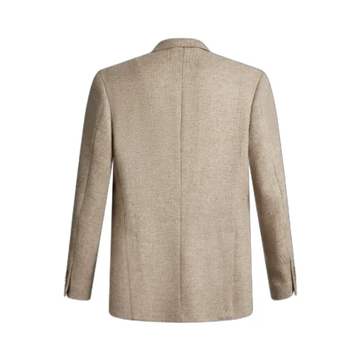 Double-Breasted Blazer With Pegaso Buttons