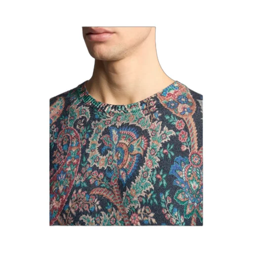 Floral Paisley Print Jumper
