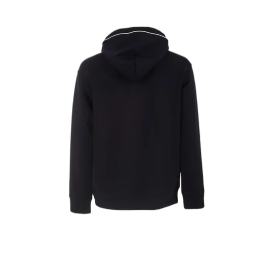 Logo-Embroidered Stretch-Cotton Hoodie
