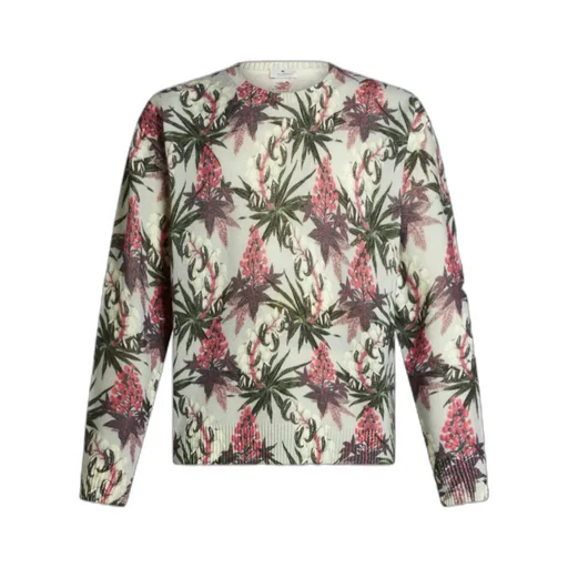 Printed Wool Sweater