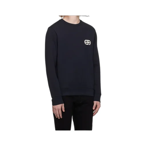 Logo Patch Crewneck Sweatshirt