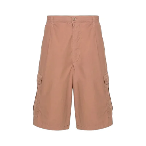 Logo Patch Cargo Shorts