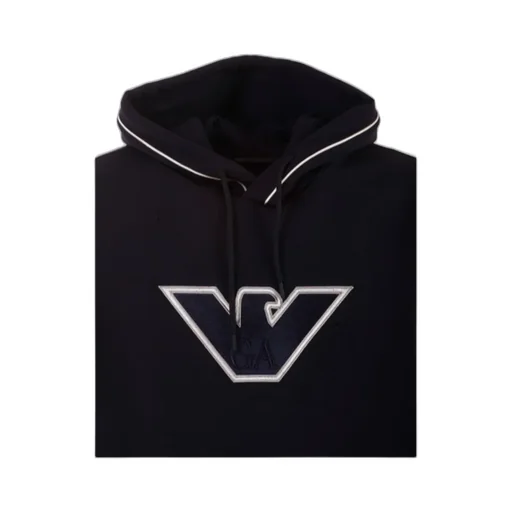 Logo-Embroidered Stretch-Cotton Hoodie