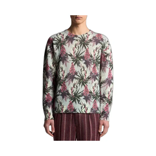 Printed Wool Sweater