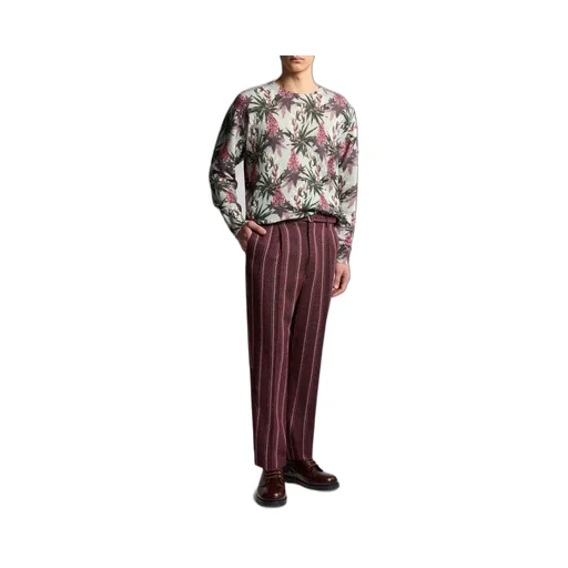Printed Wool Sweater