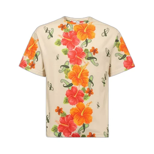 Floral Printed Crewneck T-Shirt