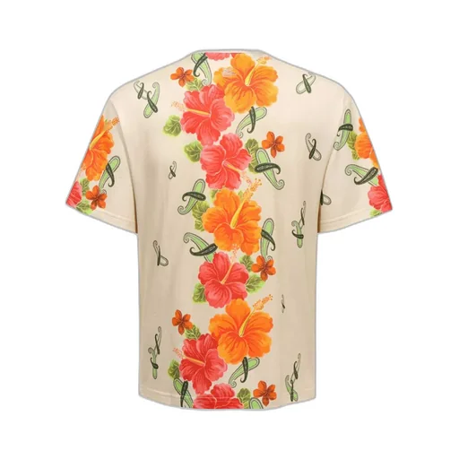 Floral Printed Crewneck T-Shirt