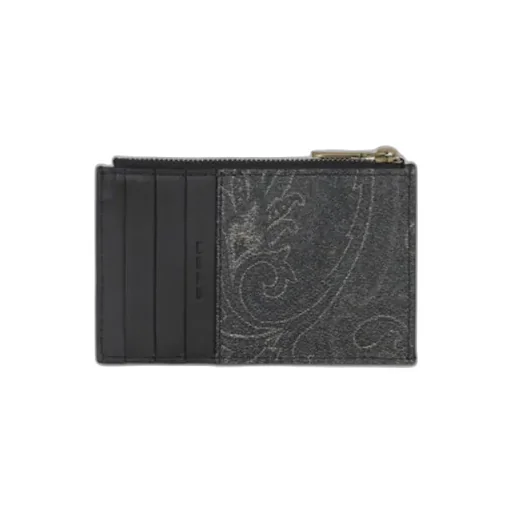 Paisley Logo Embossed Wallet