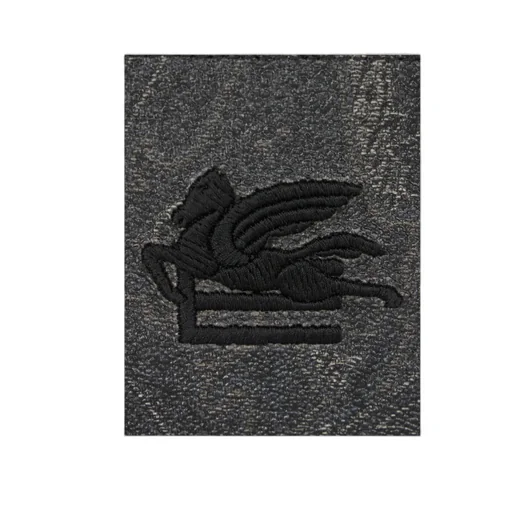Paisley Logo Embossed Wallet