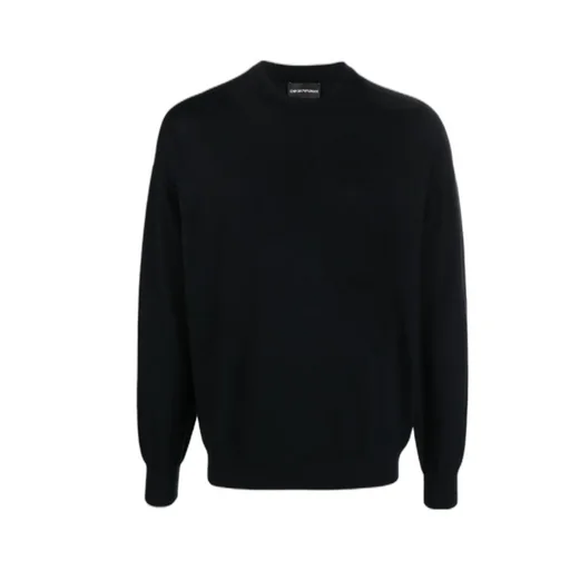 Crew-Neck Virgin-Wool Jumper