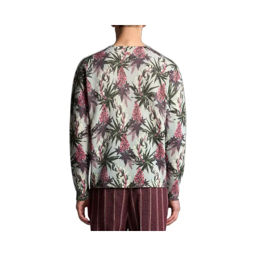 Printed Wool Sweater