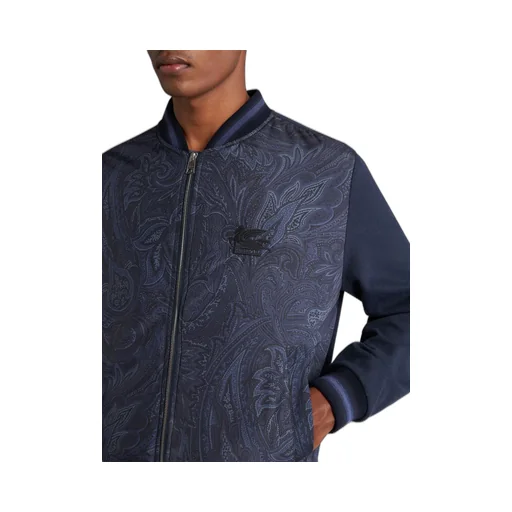 Logo-Embroidered Zipped Bomber Jacket