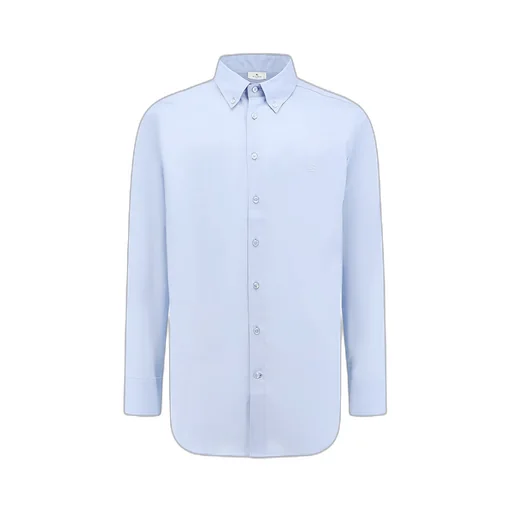 Pegaso Embroidered Long-Sleeved Shirt