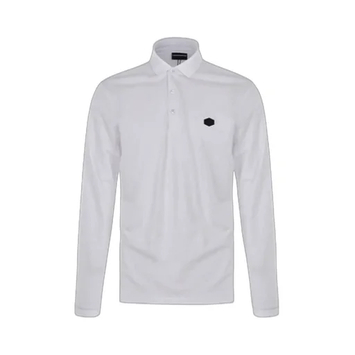 Logo Long-Sleeved Polo Shirt