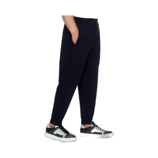 Logo-Embroidered Tapered Leg Pants