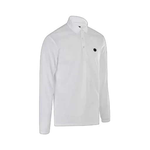 Logo Long-Sleeved Polo Shirt